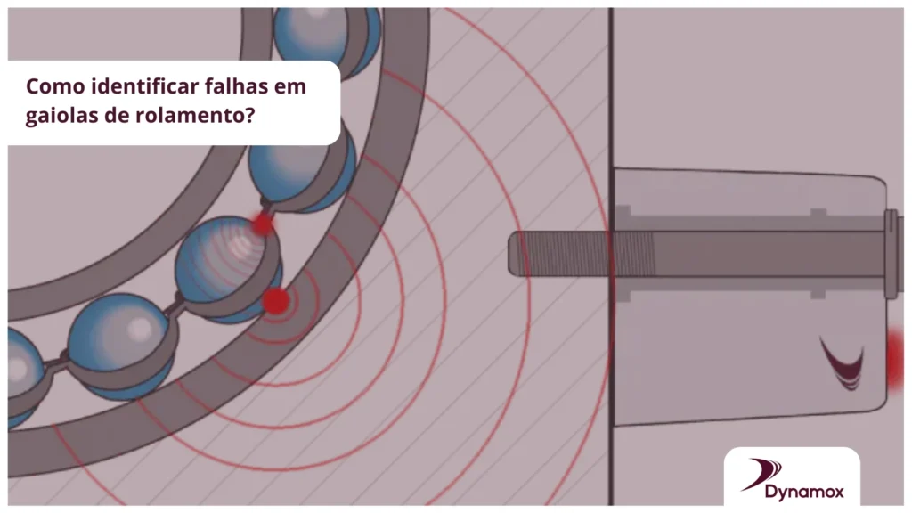 Como identificar falhas em gaiolas de rolamento?
