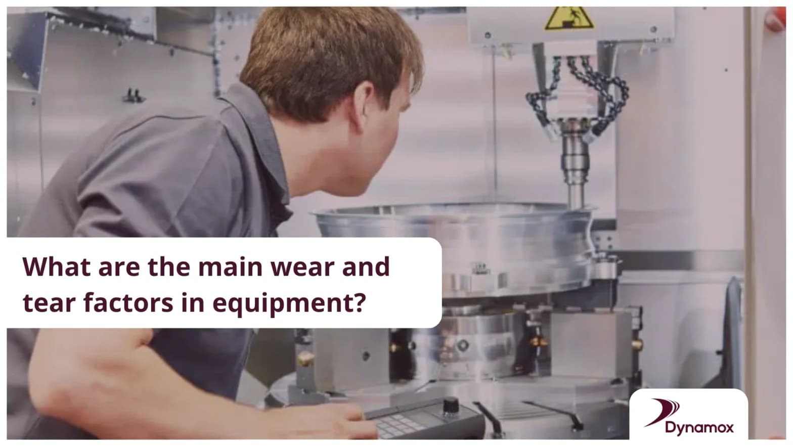 What are the main wear and tear factors in equipment?