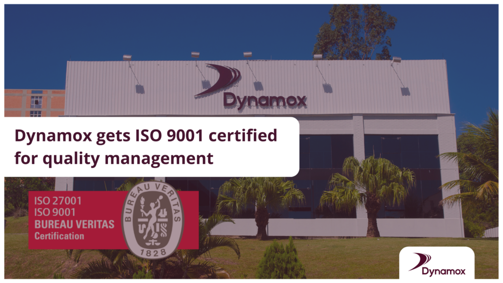 Dynamox gets ISO 9001 certified for quality management