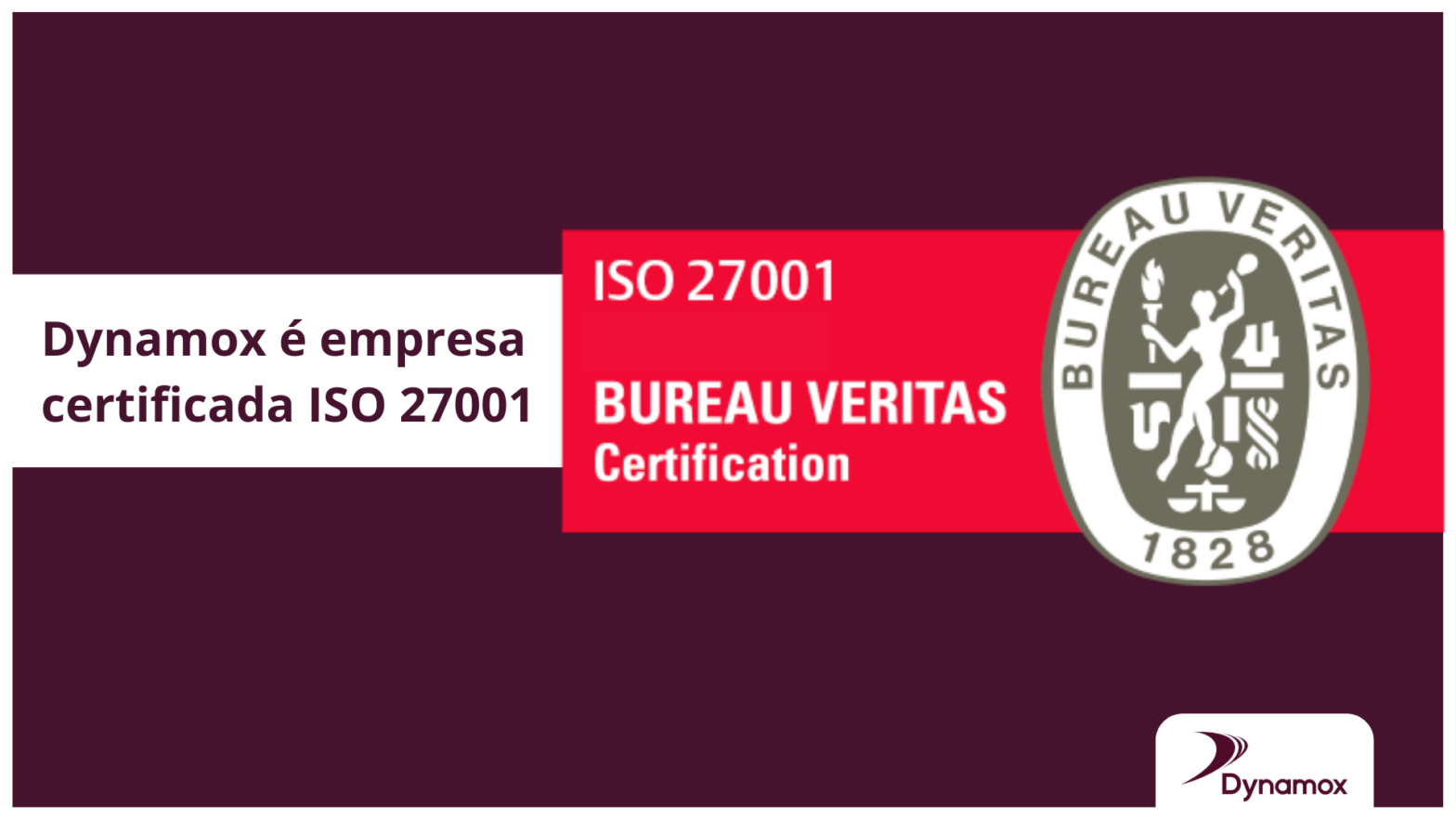 Dynamox é empresa certificada ISO 27001