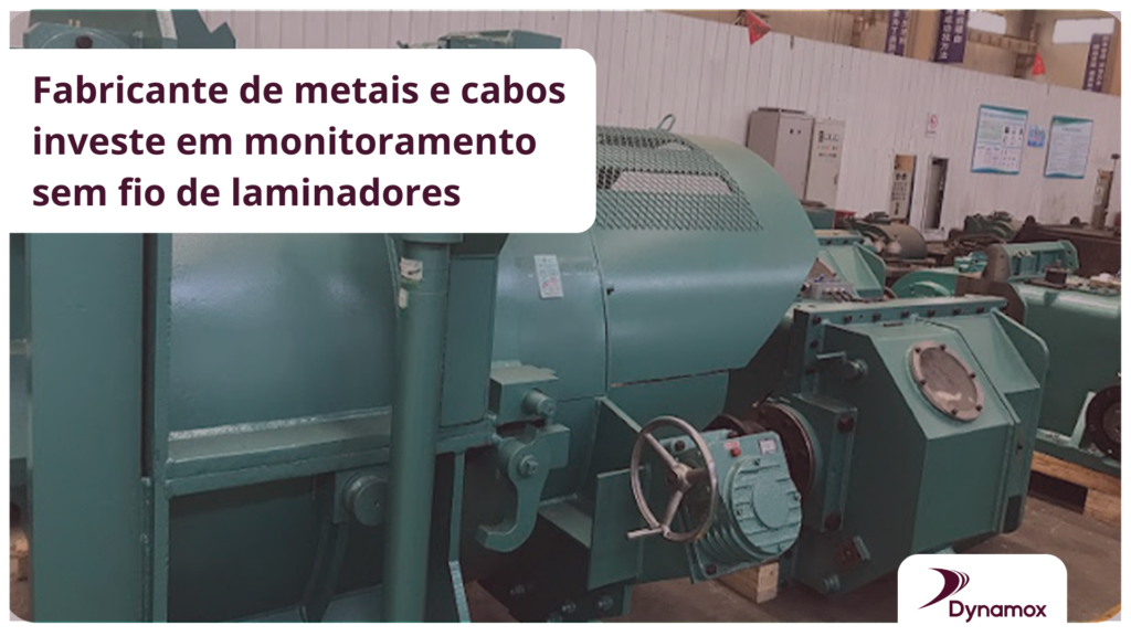 Indústria de metais investe em monitoramento de laminadores