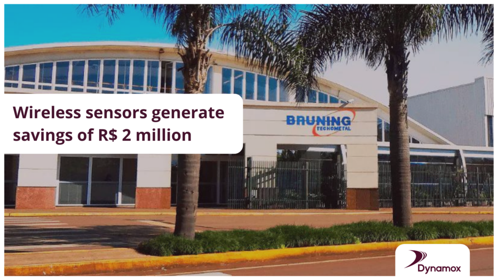 Wireless sensors generate savings of R$ 2 million