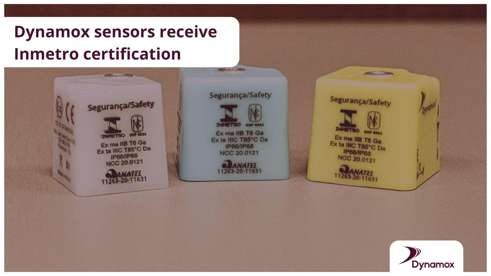 Dynamox sensors receive Inmetro certification