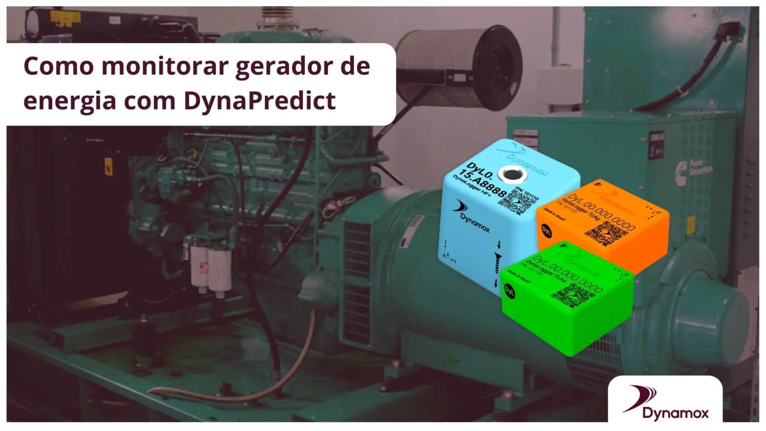 Como monitorar gerador de energia com DynaPredict 