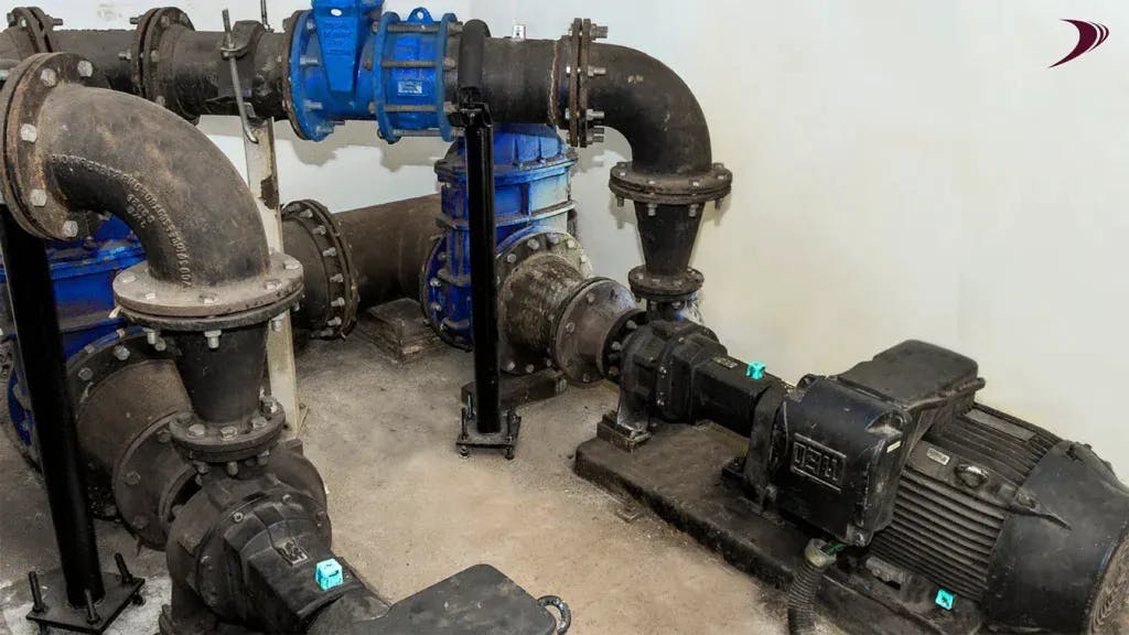 Water treatment plant detects anomaly in pump