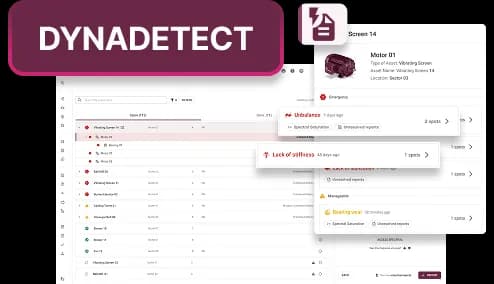 demonstration of DynaDetect parts on the Dynamox platform