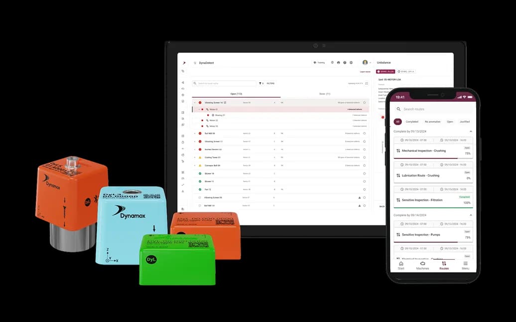 Dynamox Platform and various sensors
